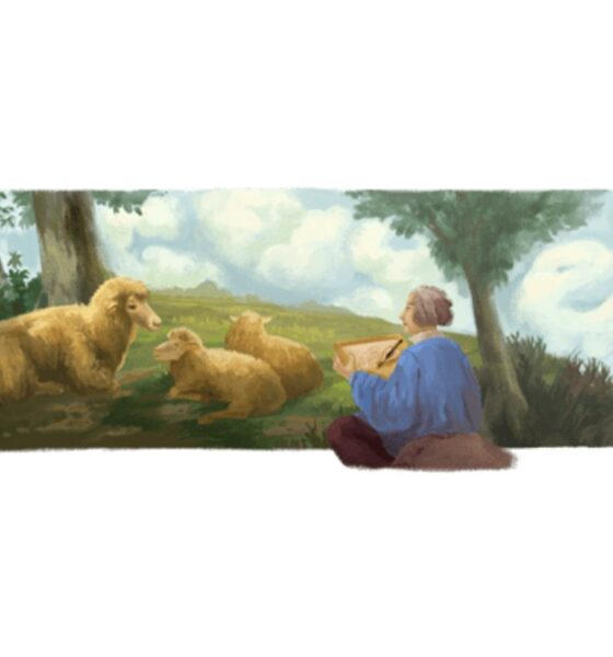 French Animalier Rosa Bonheur's 200th Birthday With A Doodle